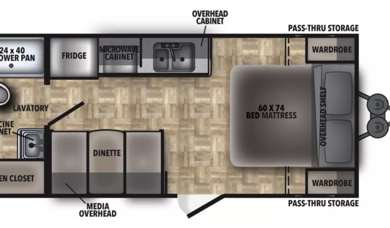 2025 Shasta Oasis 18FQ full