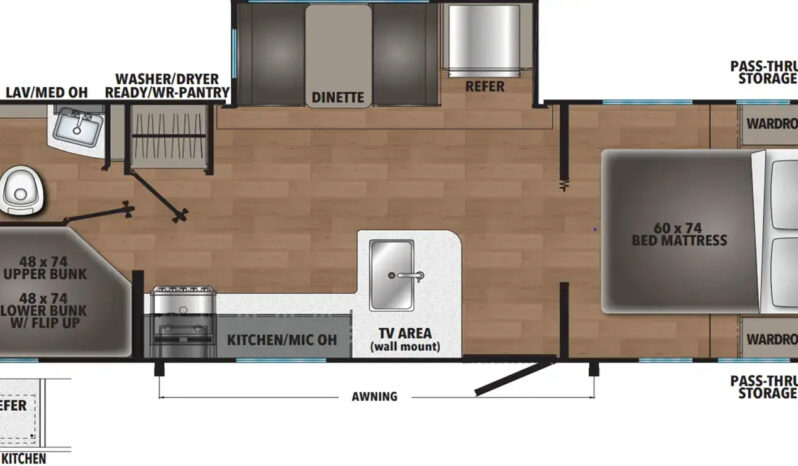 2025 Shasta Oasis I-5 525BHS full