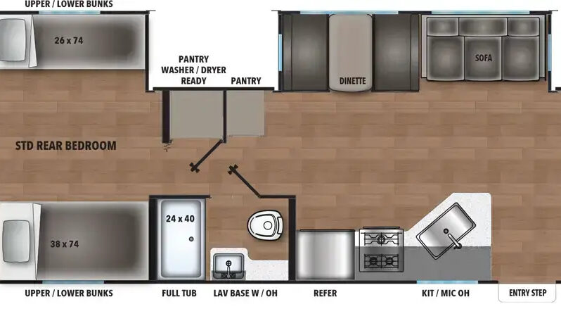 2026 Shasta I-5 532BEDS full