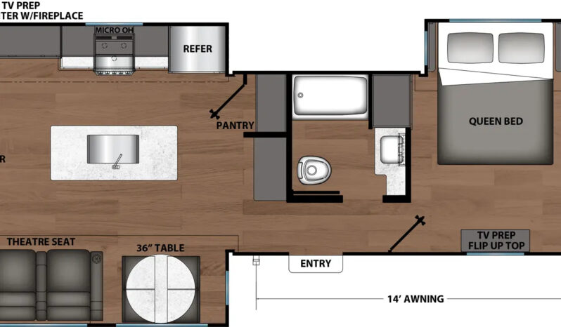 2026 Shasta Oasis 33RLTS full