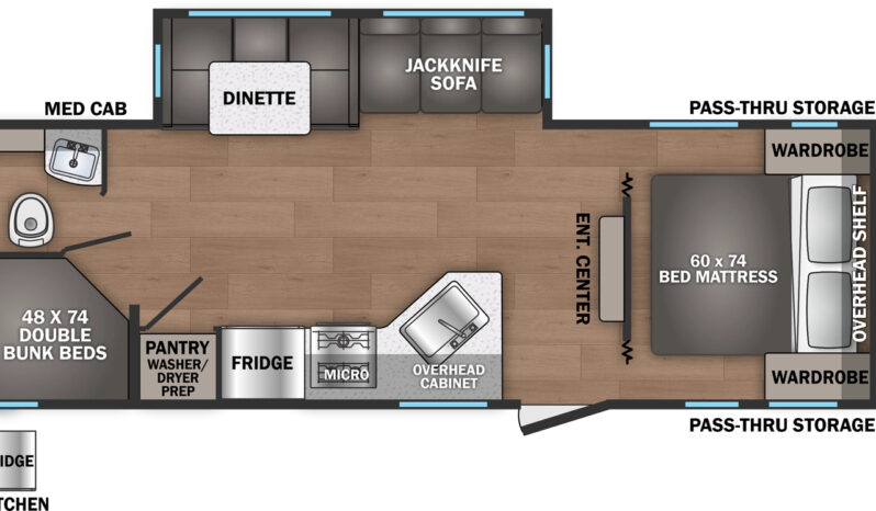 2026 Shasta Oasis I-5 527BHS full
