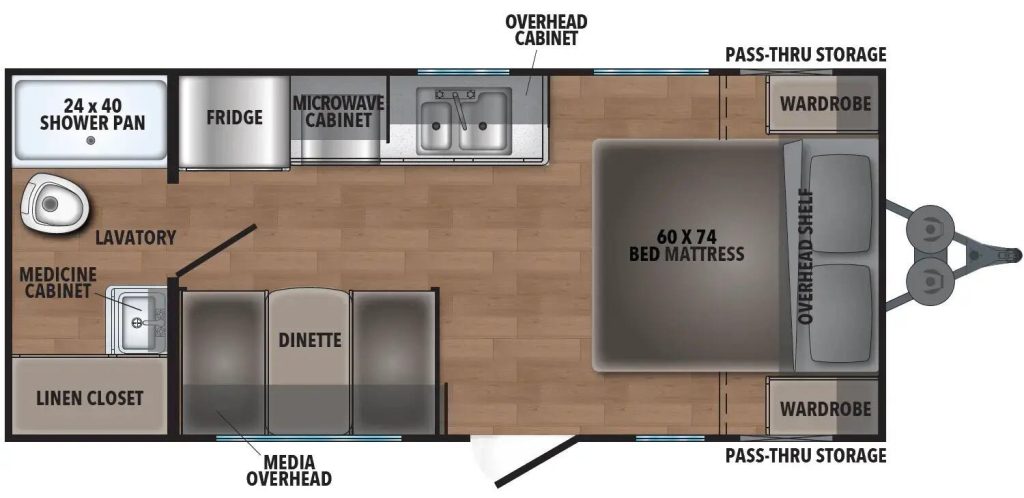 2025 Shasta Oasis 18FQ