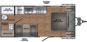 2025 Shasta Oasis 18FQ