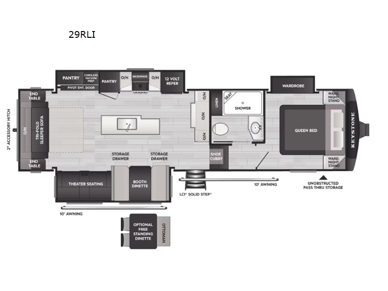 2022 Keystone Cougar 29RLI